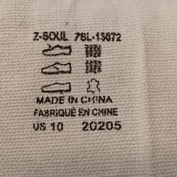 Taos women's 'Z Soul' graphite / light grey canvas skate sneakers sz 10 - Picture 14 of 14